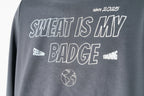 Sudadera Oversize "Badge of Sweat"