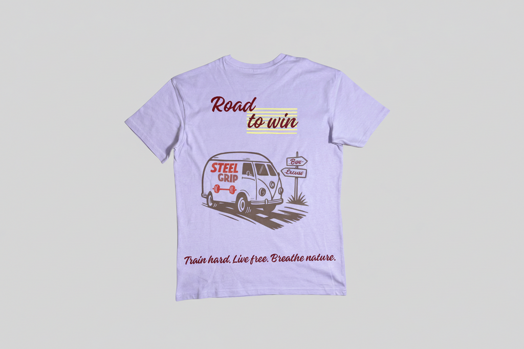 Camiseta Oversize "Road to Win" – Edición Vintage