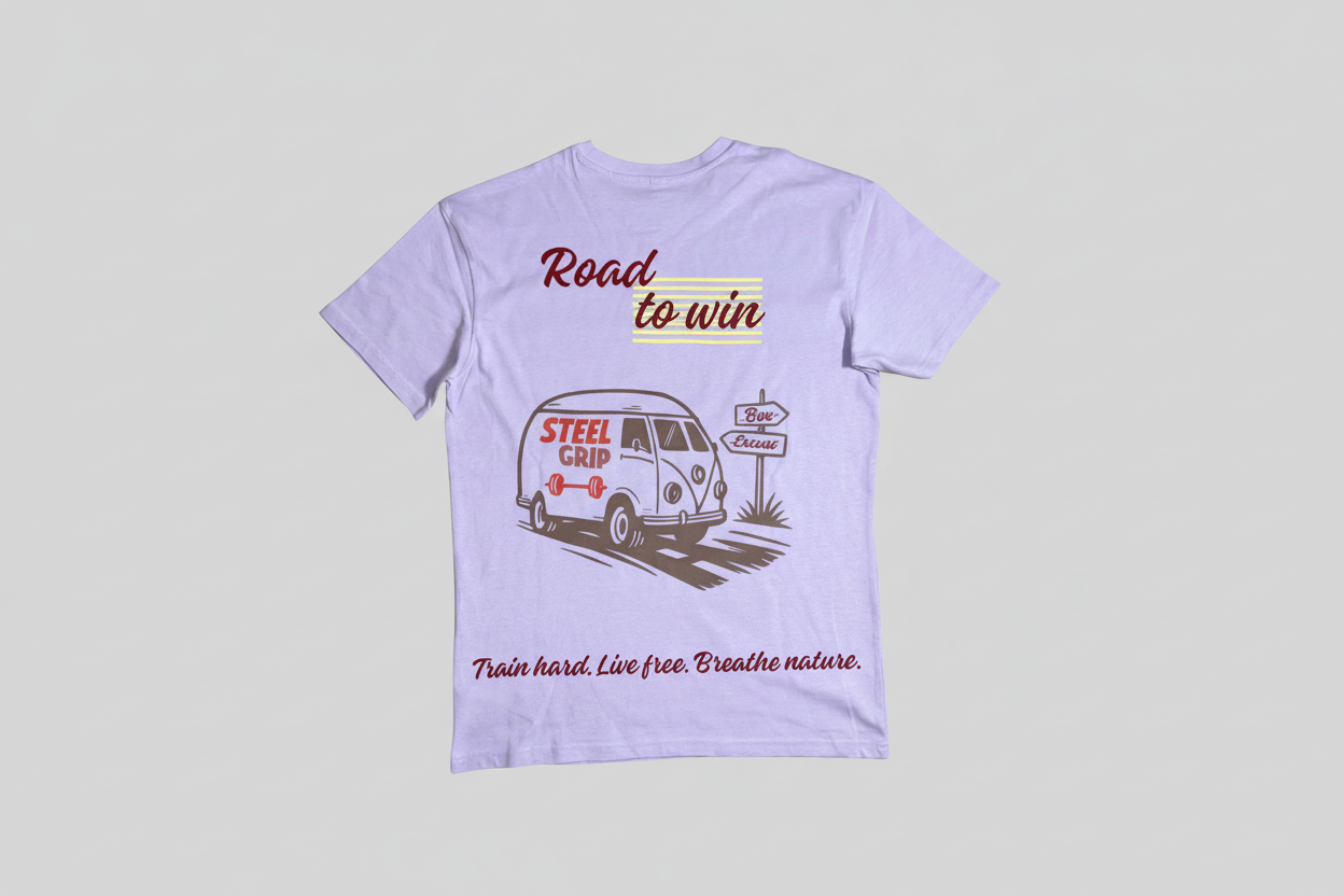 Camiseta Oversize "Road to Win" – Edición Vintage