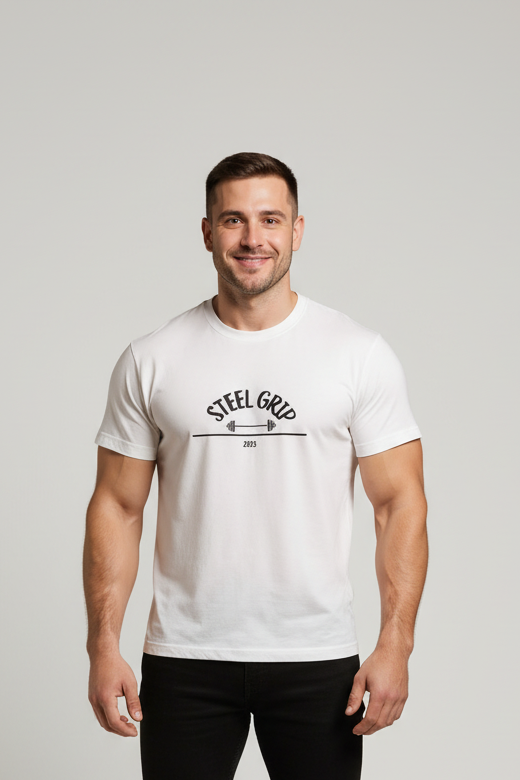 Camiseta STEEL GRIP Edición Fundadora – Competencia 2025