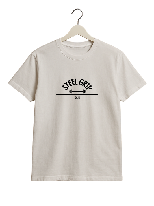 Camiseta STEEL GRIP Edición Fundadora – Competencia 2025